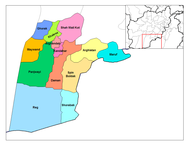 Kandahar_districts
